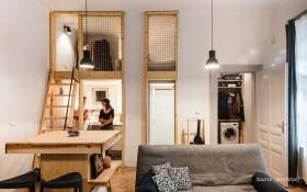 5 Studio Type Apartment Inspiration from Apartment Interior Design Services
