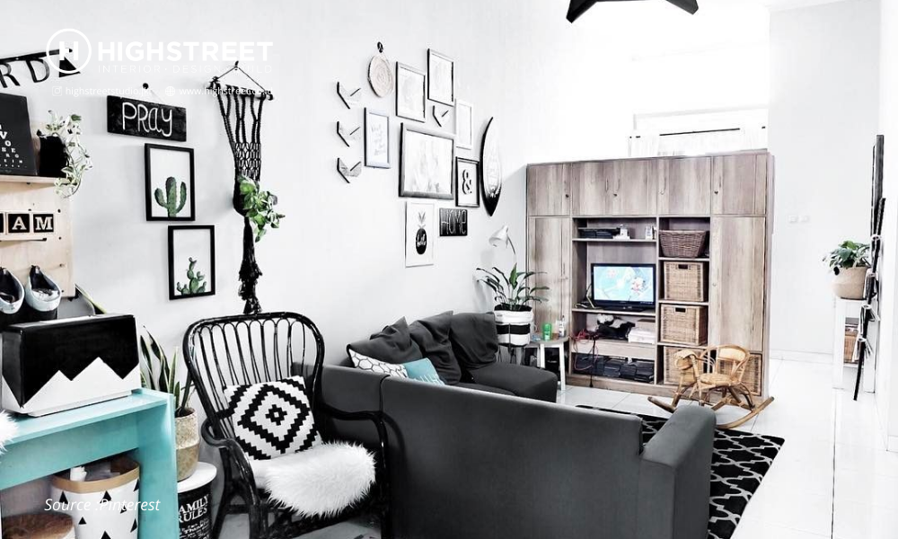 Minimalist Home Design with a Monochrome Interior Theme? Why Not!